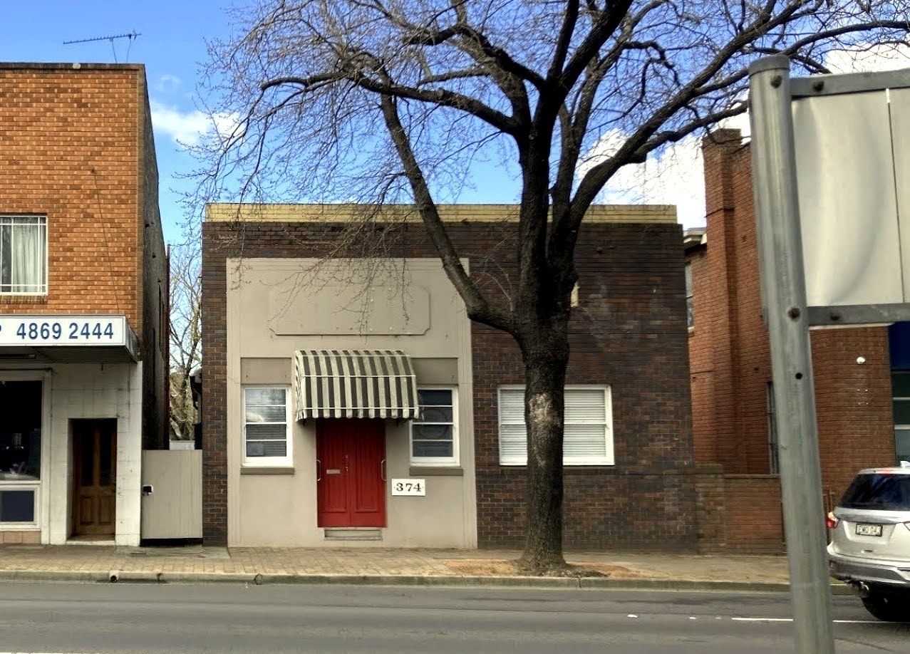 374 Argyle Street frontage in June 2026